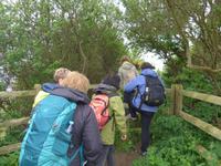 Sark, Wanderung zum La Coupee