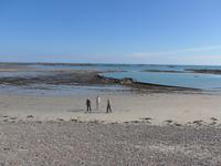 Jersey, St. Helier, Strand beim Hotel Ommaroo