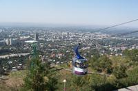 Blick auf Almaty
