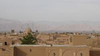 Yazd, Blick von der Dachterrasse unseres Hotels