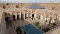Yazd, Blick von der Dachterrasse unseres Hotels