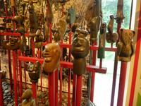 Afrikanische Kunstausstellung im Monte Palace Park