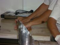 Herstellung der Fenchelbonbons von Madeira