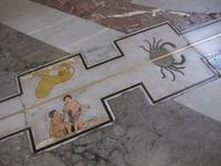 Palermo - das Sonnenpendel in der Kathedrale