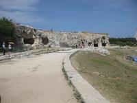Siracusa - Archäologische Zone - das Griechische Theater