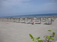 Der Strand vom Hotel 
