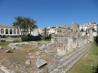 Der Apollo-Tempel in Syrakus