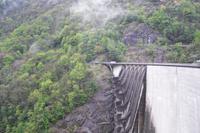 An der Staumauer im Versascatal