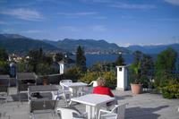 Lago Maggiore- Blick vom Dach des Hotels