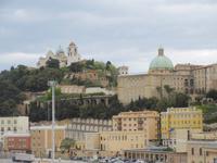  Blick von der Fähre auf Ancona