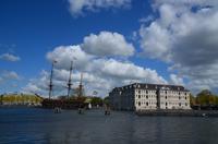 042 Amsterdam, VOC-Schiff und Schifffahrtsmuseum