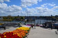 050 Amsterdam, auf dem Dach des Nemo Sience Museums