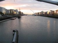 Vor unserem Hotel in Dublin