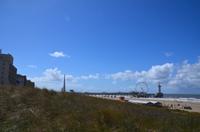 112 Nordseestrand mit Seebrücke bei  Scheveningen