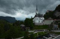 379 Slovenien, Bled am Abend