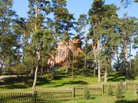 Litauen_Kurische_Nehrung_Nidden_Friedhof_Kirche_1888 (1)