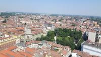 Cremona (Ausblick vom Glockenturm - 