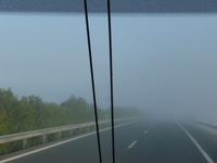 Fahrt nach Sevilla am Morgen