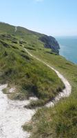 Küstenwanderweg im Süden der Isle of Wight 
