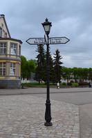 Straßenschild in Tilsit