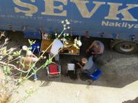 Mittag im Hafen von Famagusta