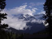 Blick auf den Mount Robson