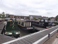 Hausboote im Avon-Hafen von Stratford