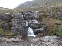 Schottische Highlands, Wasserfall im Glencoe-Tal