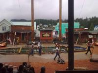 Lumberjack Show in Ketchikan
