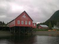 Ankunft in Icy Strait Point