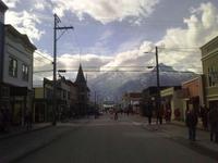 Die Hauptstraße von Skagway