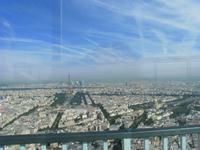 Blick zum Wahrzeichen von Paris 