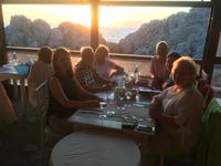 Sonnenuntergang am Leuchtturm auf Capri