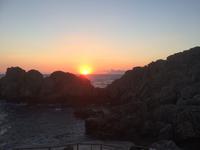 Sonnenuntergang am Leuchtturm auf Capri