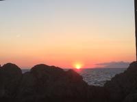 Sonnenuntergang am Leuchtturm auf Capri