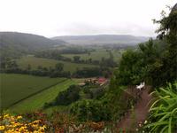 Dornburg. Blick ins Saaletal