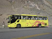 Unser schöner neuer Reisebus