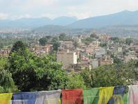 Blick vom Affentempel