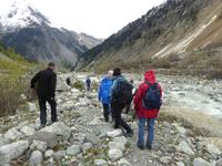 Wanderung zum Chalaadi Gletscher