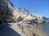 Auf dem Strand in St. Angelo