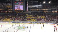 Spiel 1 Schweden-Russland Köln Lanxess Arena #heimwm