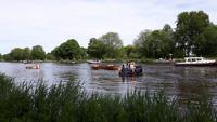 auf dem Fluss Amstel
