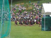 Einmarsch der Blair Atholl Highlander bei den Highland Games
