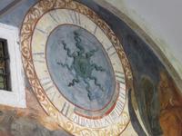 Wanduhr an der alten Apotheke im Franziskanerkloster Dubrovnik