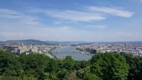 Blick auf Budapest vom Gellertberg