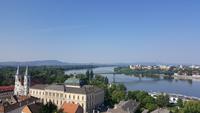 Blick vom Dom in Esztergom