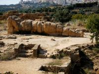  einer der Telamonen des Zeustempels