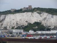 Auf den Klippen von Dover thront das Castle