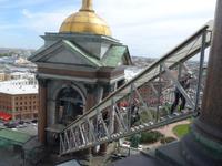 Rußland, St. Petersburg, Blick von der Isaak Kathedrale