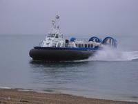 Hovertravelboot in Portsmouth